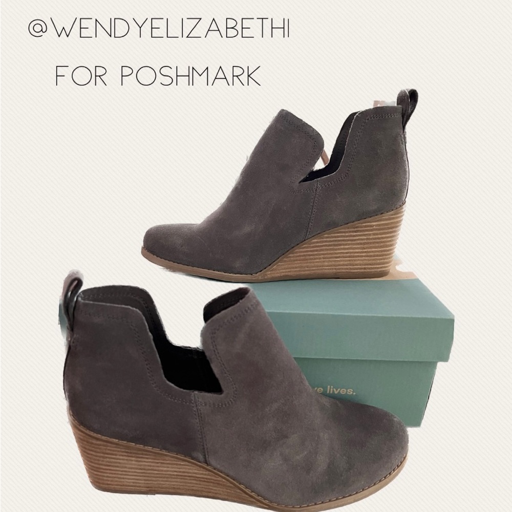 Toms size 10 Womens’ Booties